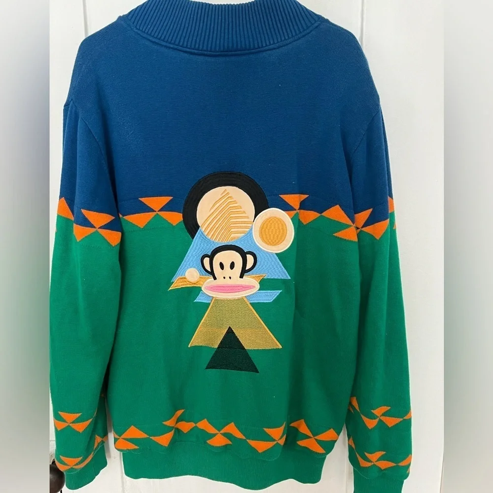 Vintage Paul Frank fleece jacket. Size XL.